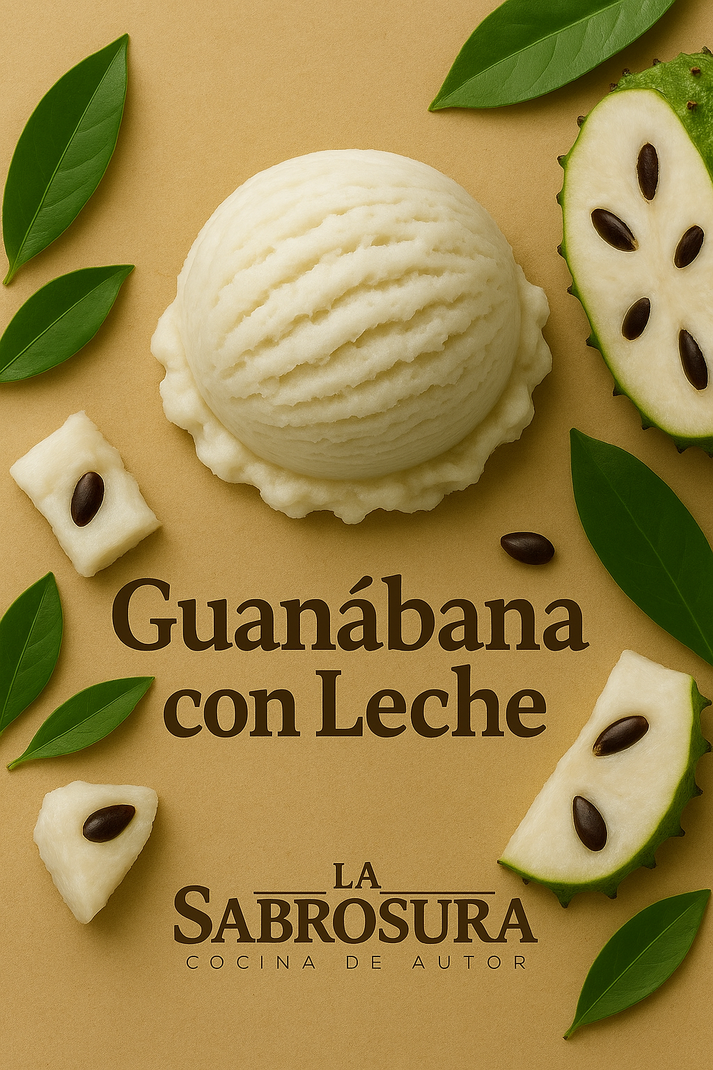 Helado de guanábana